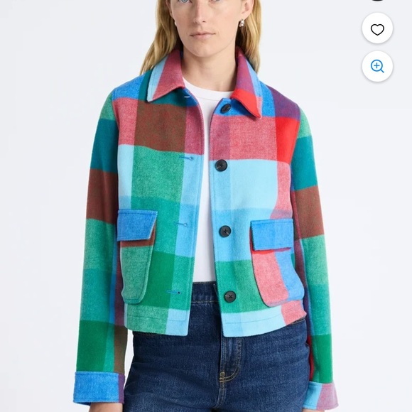 Colorful Plaid Jacket - Picture 2 of 4